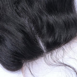 Body Wave Virgin Human Hair Natural Black Closure 4*4