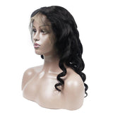 Loose Wave Human Hair Full Lace Wig 13x6 Frontal Lace Wig Naturlal Black #1B