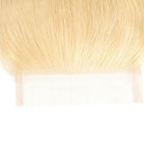 #613 Body Wave Closure Human Hair Blonde Closure 4*4