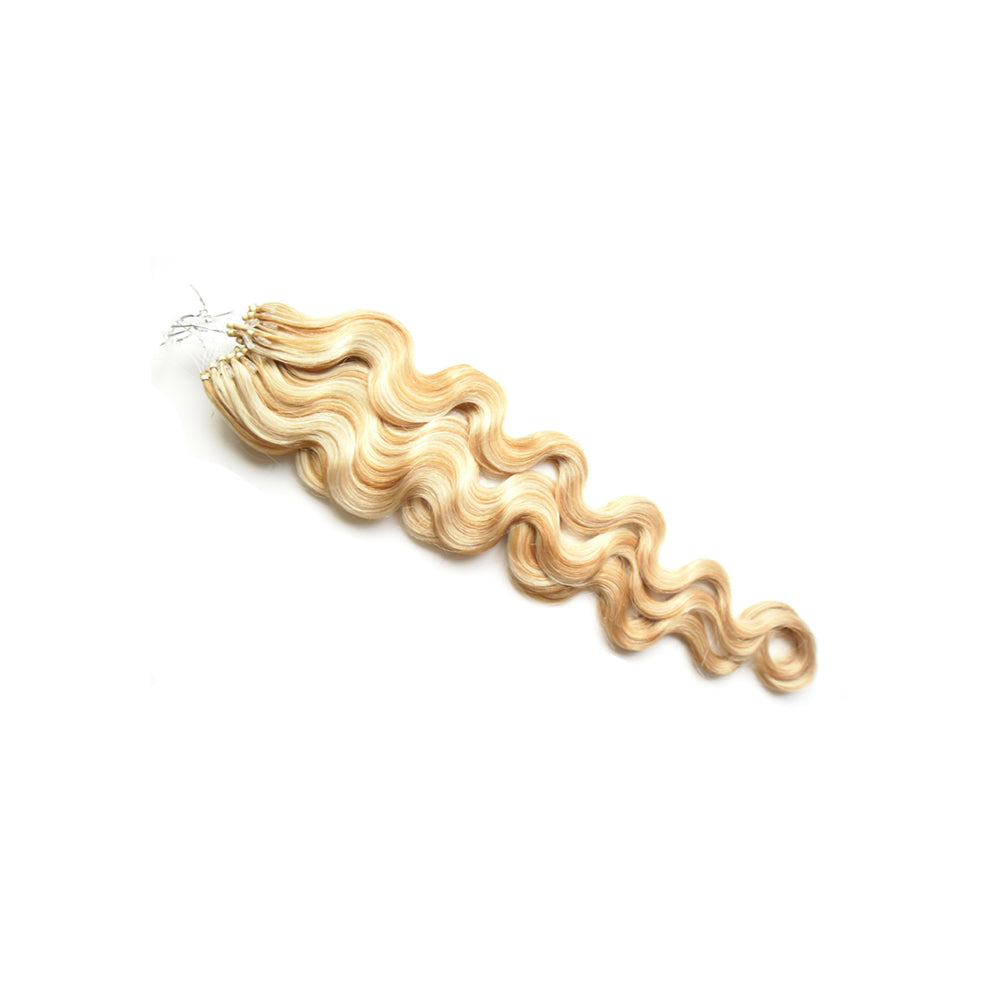 Body Wave Human Hair #613 Blonde MicroLinks