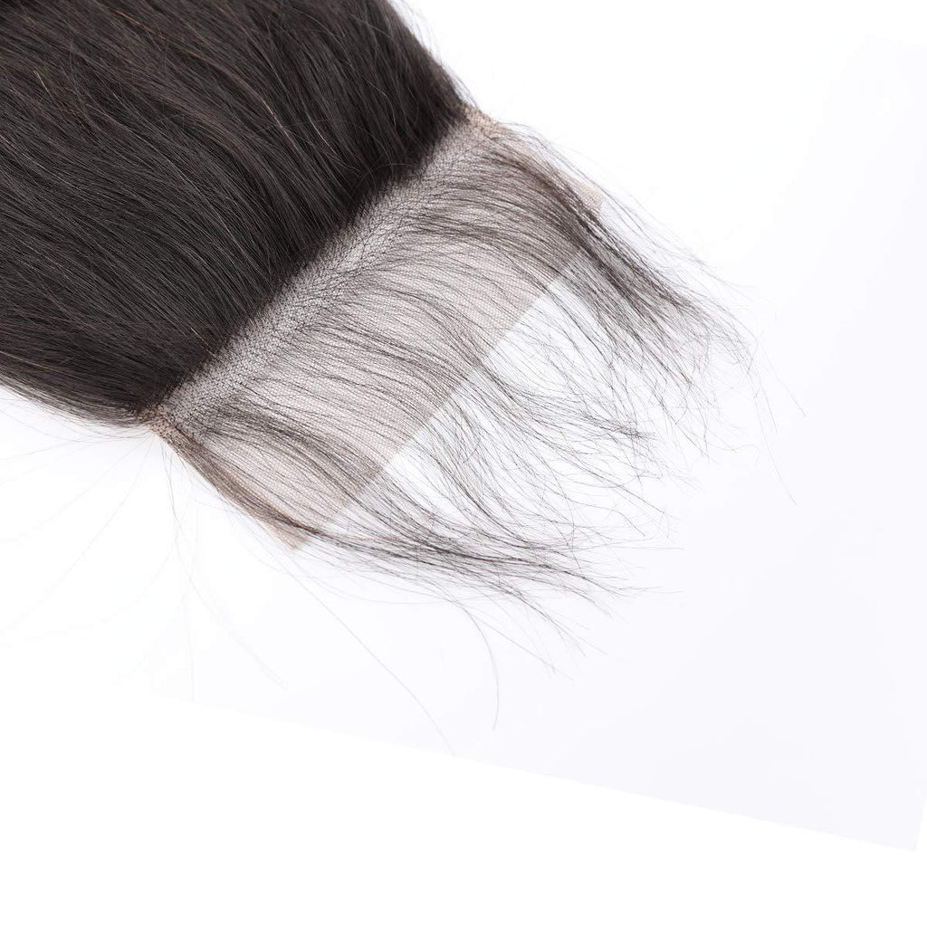 Body Wave  5*5 HD Lace Closure Virgin Human Hair Natural Black