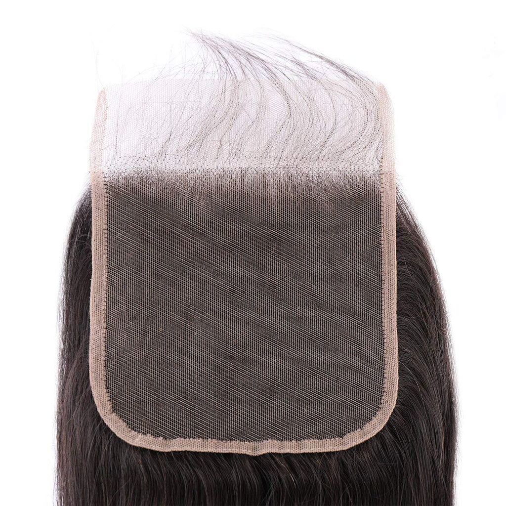 Body Wave  5*5 HD Lace Closure Virgin Human Hair Natural Black