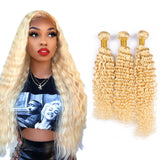 #613 Deep Wave Virgin Hair Bundles Deal