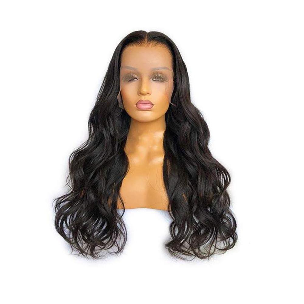 Body Wave 13*4 HD Frontal Lace Wig  Naturlal Black 180% Density