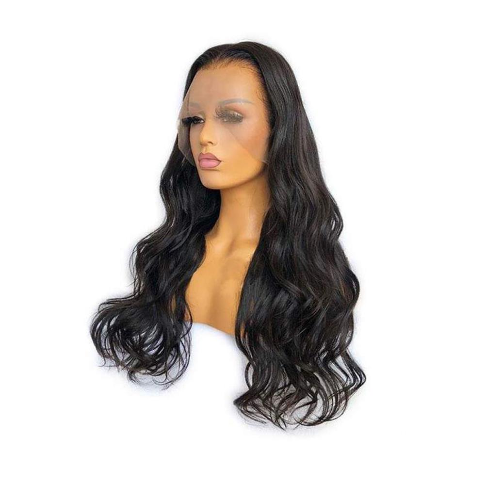 Body Wave 13*4 HD Frontal Lace Wig  Naturlal Black 180% Density