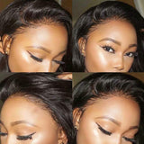 Body Wave 13*4 HD Frontal Lace Wig  Naturlal Black 180% Density