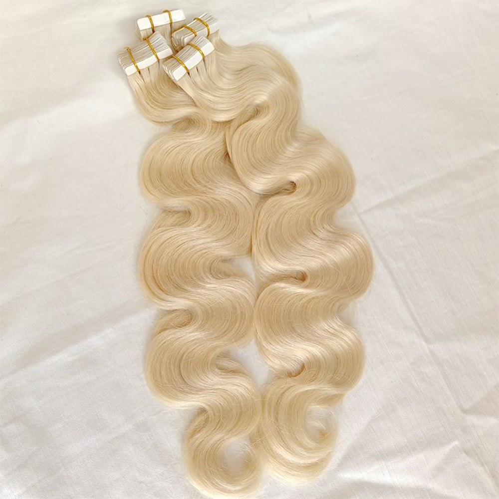 Body Wave Human Hair #613 Blonde Bundles