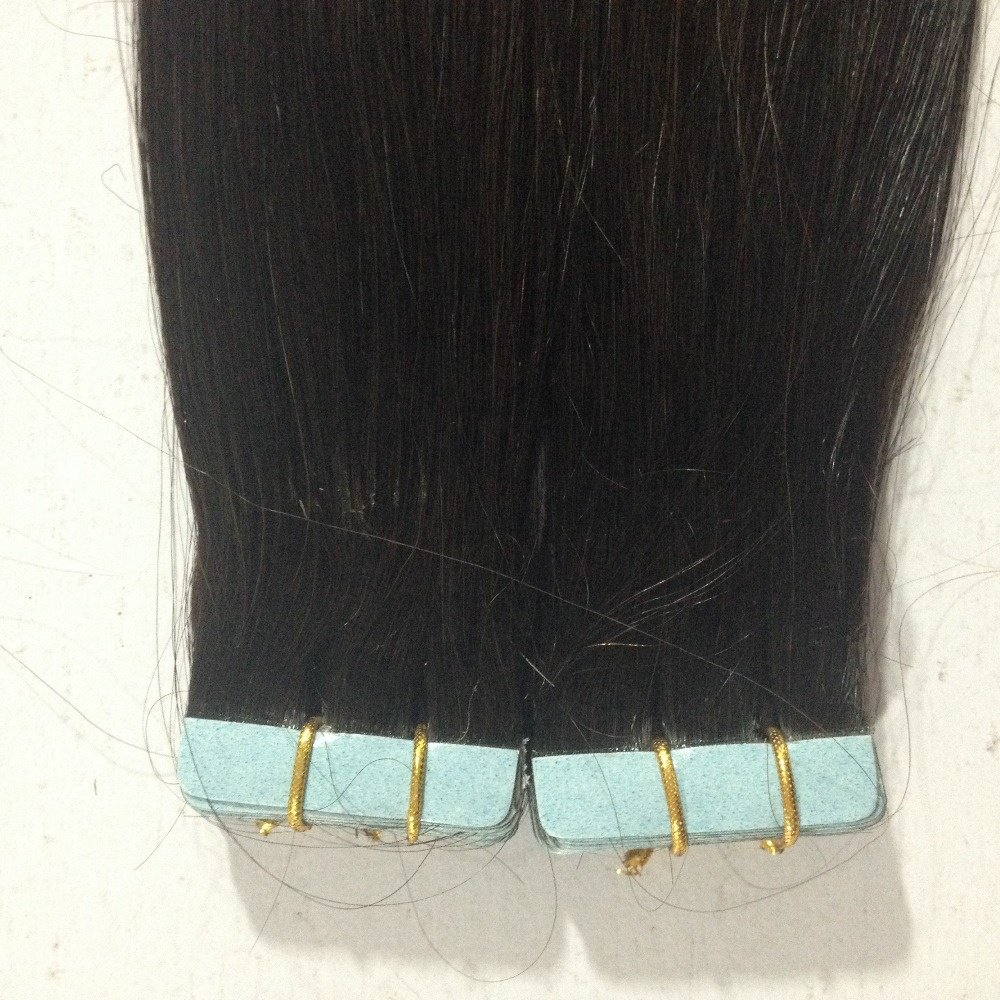 Straight Virgin Human Hair Natural Black