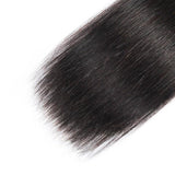 Straight Virgin Human Hair Natural Black Closure 4*4