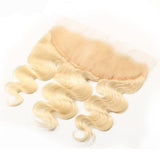 #613 Body Wave Frontal Human Hair Blonde Frontal 13*4