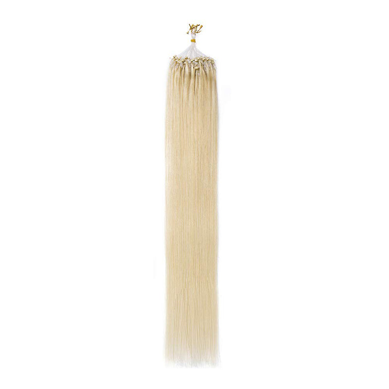 Straight Human Hair #613 Blonde MicroLinks