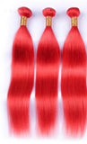 Bundle Deals Straight Red Human Hair Red Straight