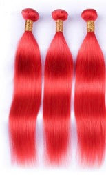 Bundle Deals Straight Red Human Hair Red Straight