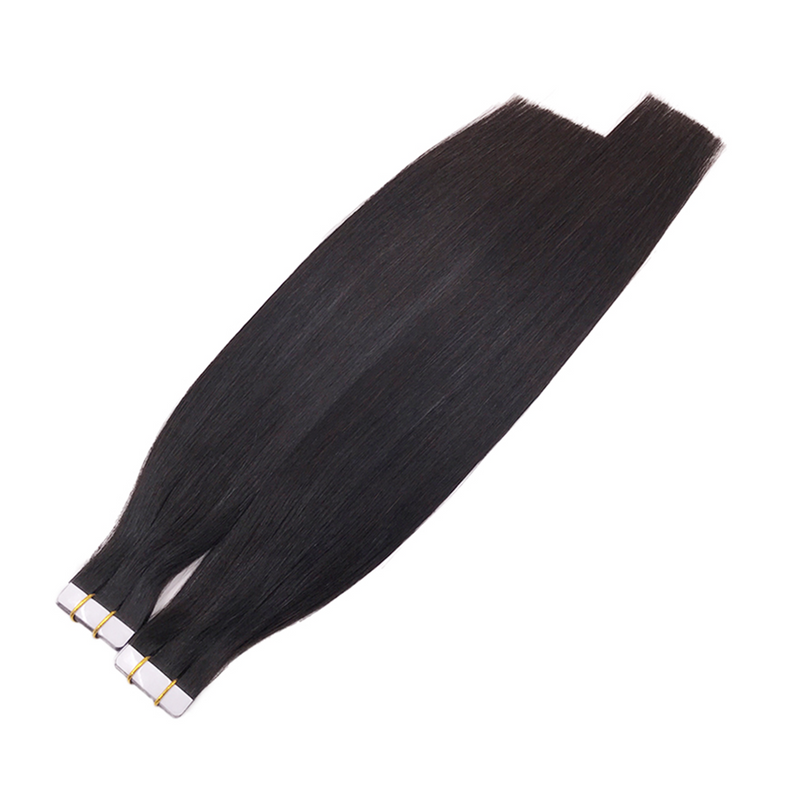 Straight Virgin Human Hair Natural Black